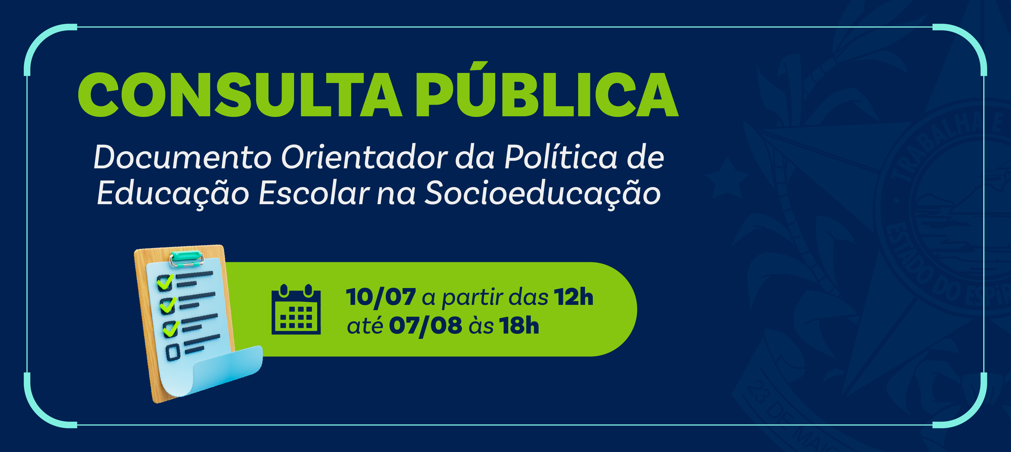 SEDU - Sedu Abre Consulta Pública Ao Documento Orientador Para A ...